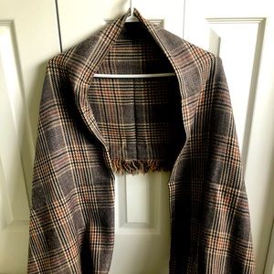 plaid scarf/wrap